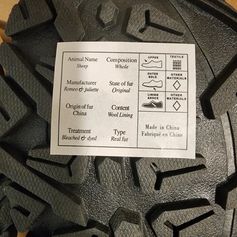 BearPaw Marina Waterproof Quilted Faux Fur Snow Boot in Hickory II, Size 6. NIB - Picture 7 of 14